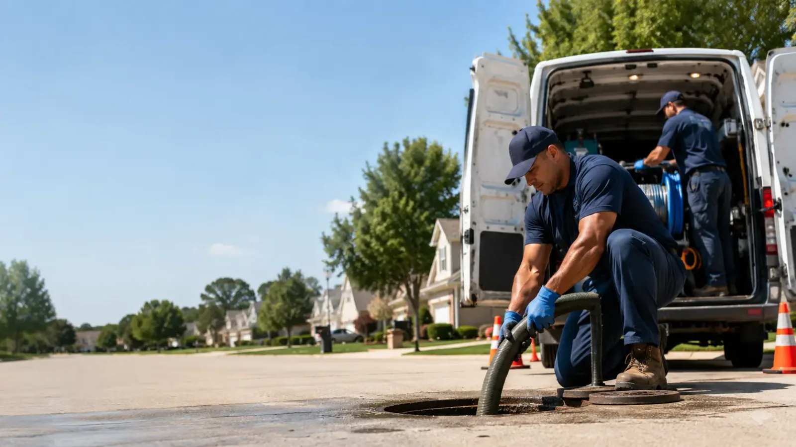 Sewer Backup Cleanup services in Harper Woods, MI
